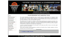 Desktop Screenshot of gustiebasketballcamp.com